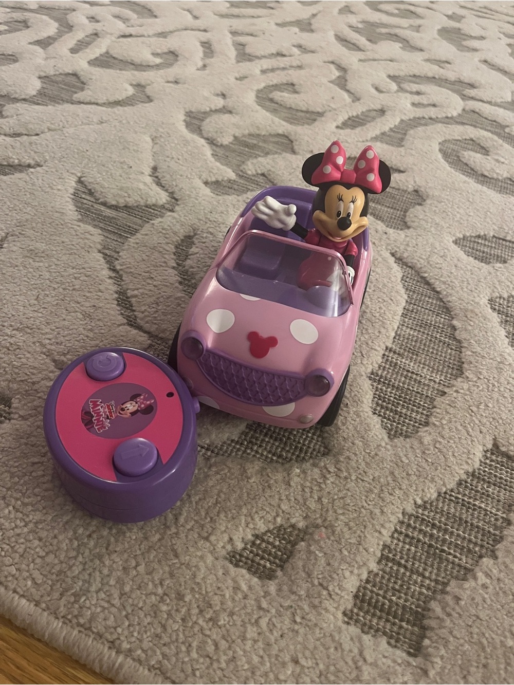 Disney Minnie Mouse Pink and Purple Remote Control Car